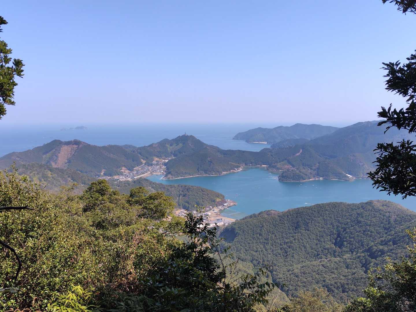 開けた所から熊野灘方向を📷‼️
