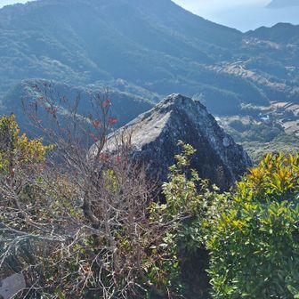 目の前には龍ｹ岳
