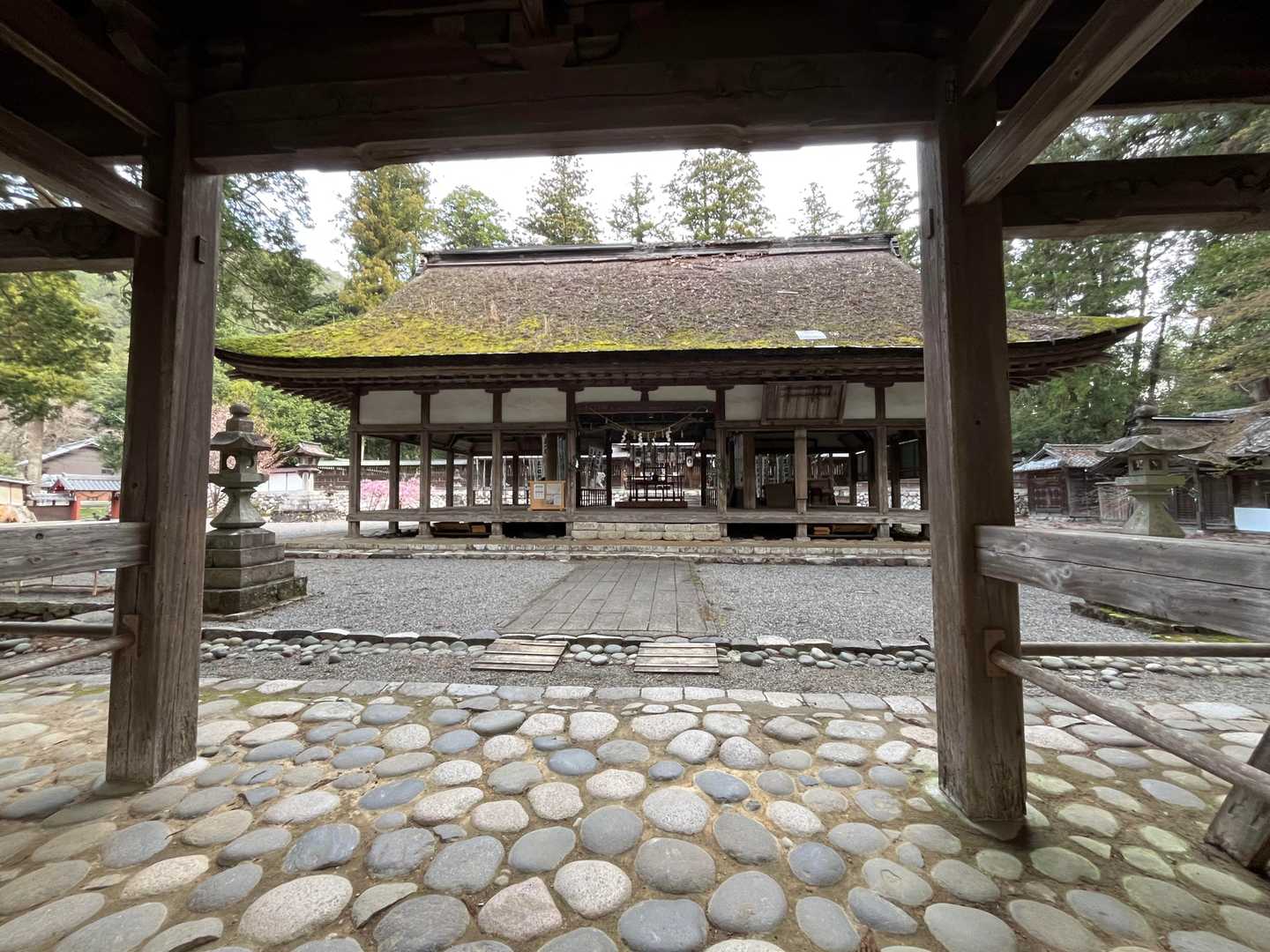 須原神社でお参りして