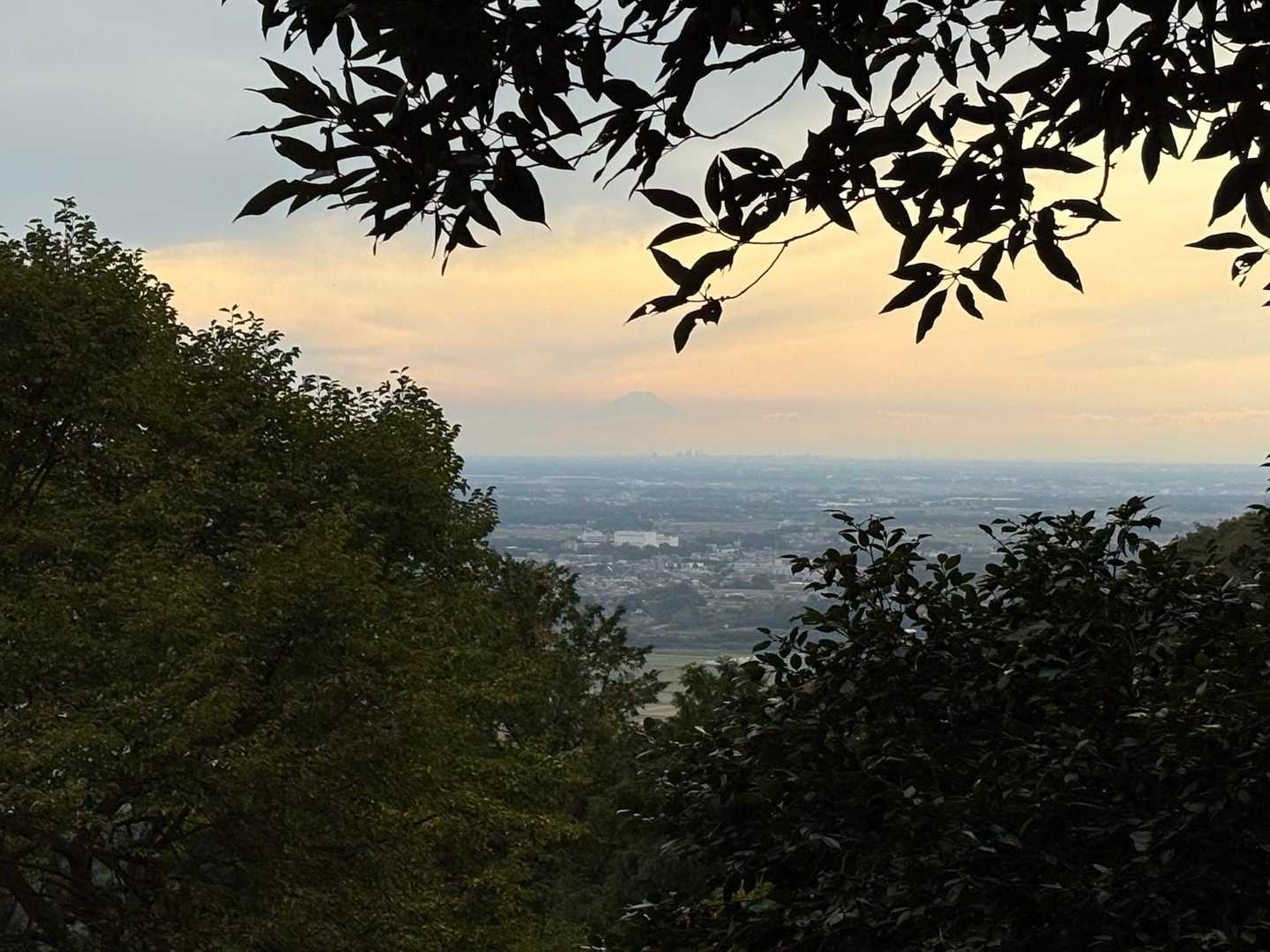 遠くに富士山見えた🗻