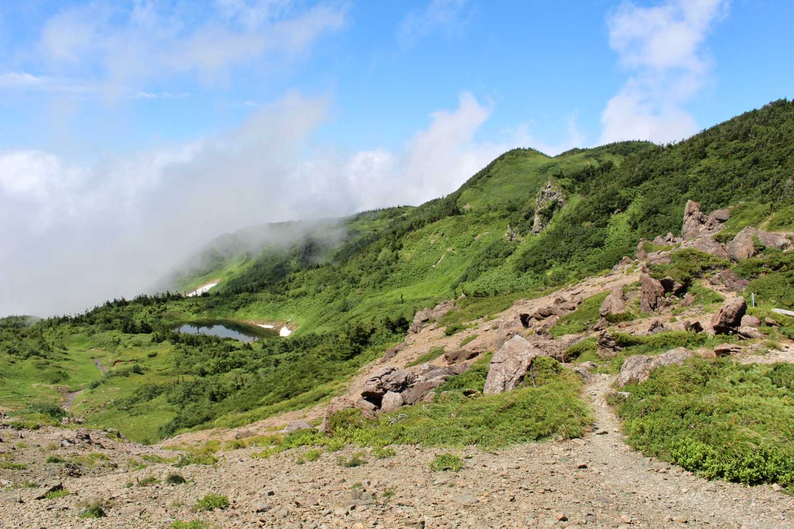 栂海新道↗️歩くのが夢