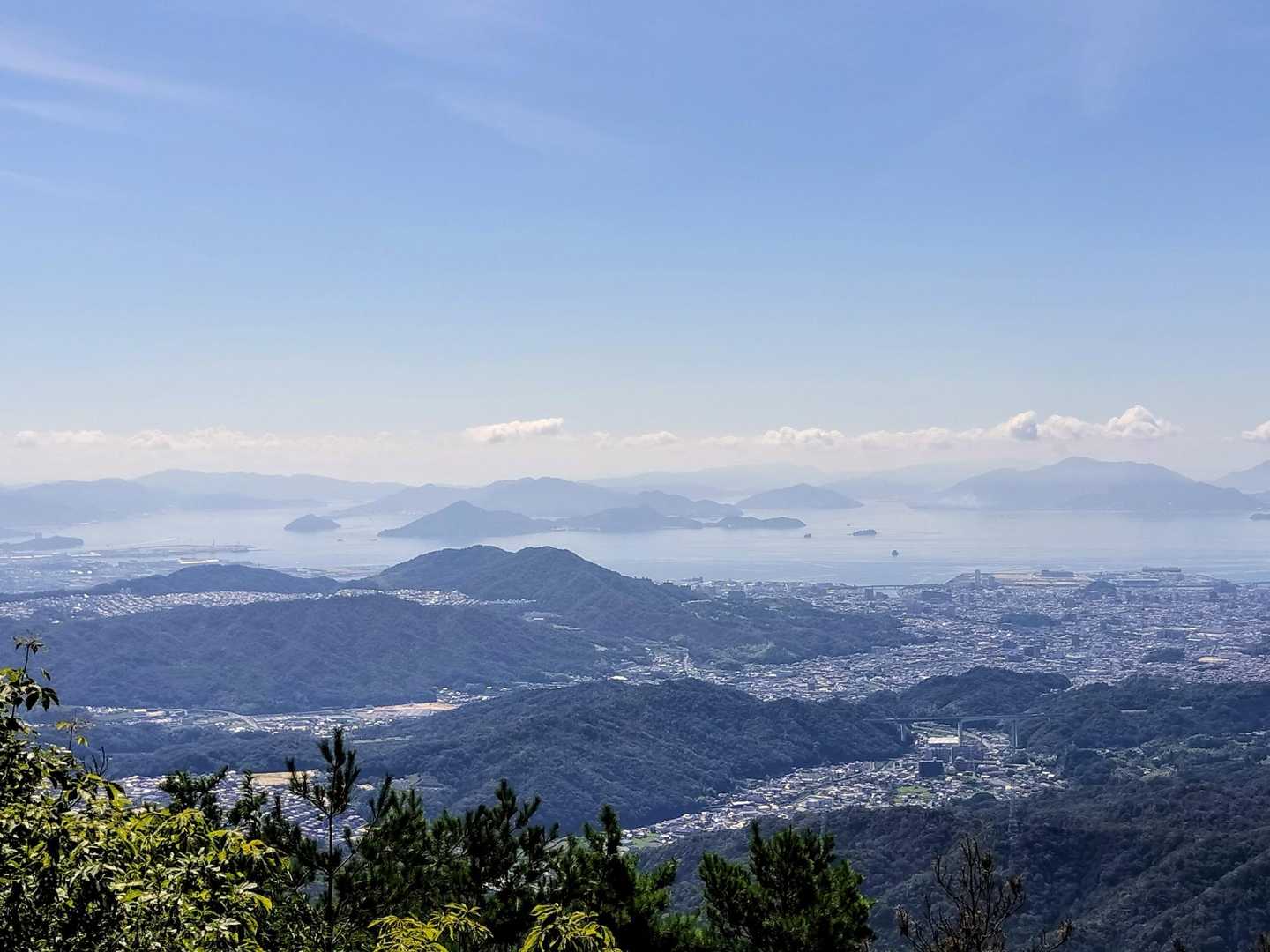瀬戸内海を一望✨