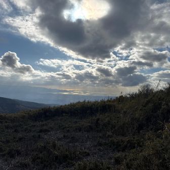 頂上を通り越したと思われる先で見えた眺望
結局、黒岳の頂上みつからず🥺🥺
ログはとれたかな🤔🤔