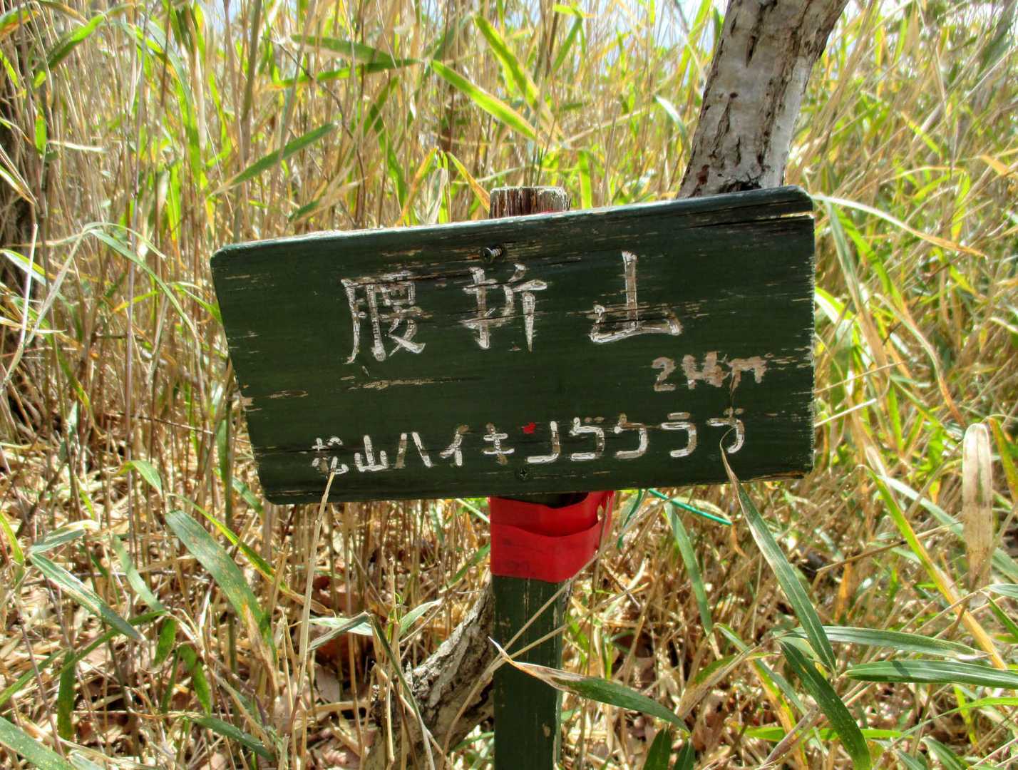 1座目は腰折山