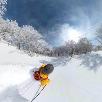 雪山すき。