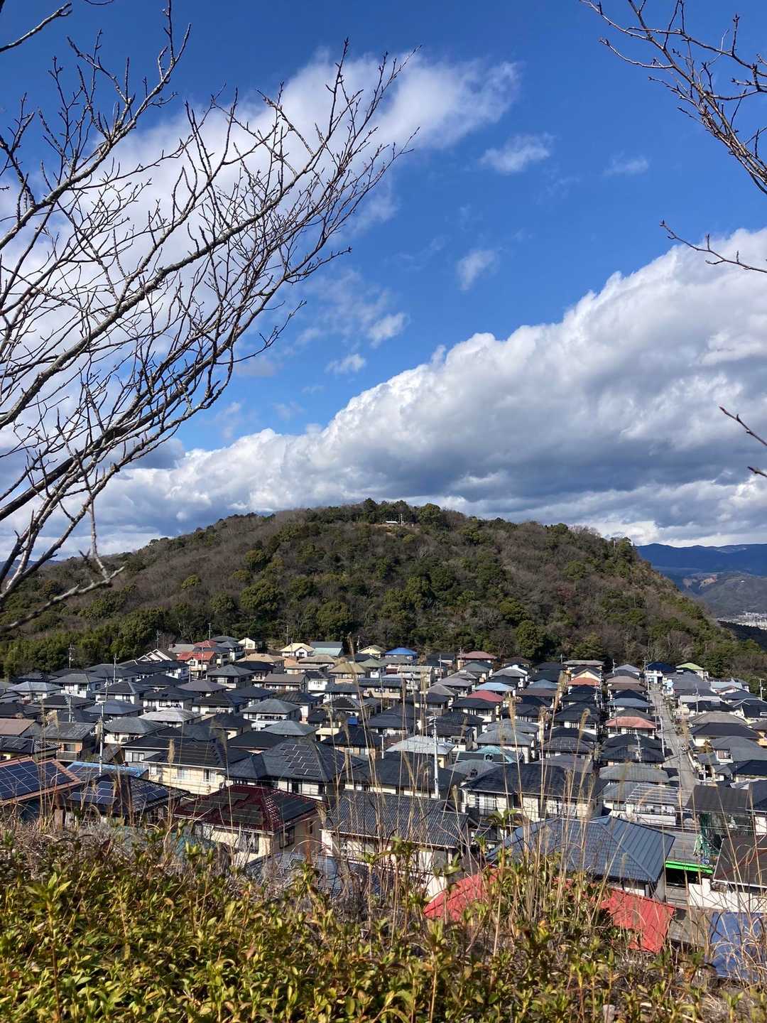 あっちの小富士山に行くがよ