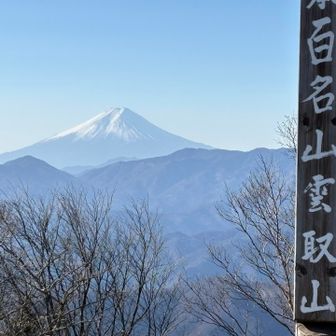 誰もいない山頂は初めてでした