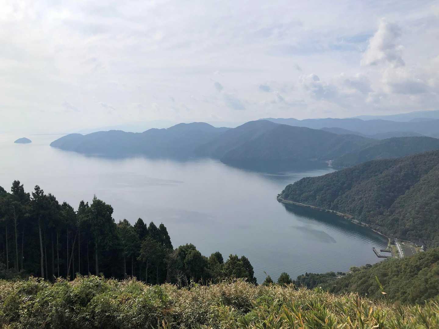 こちらは琵琶湖💁