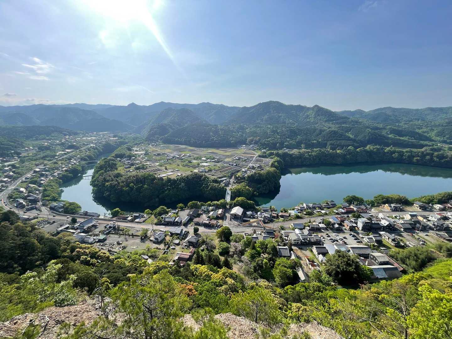 見晴らし岩からの眺め✨