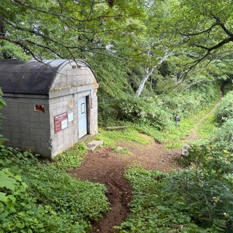 やっとこさ小屋🛖
ここからは実質沢下りでした