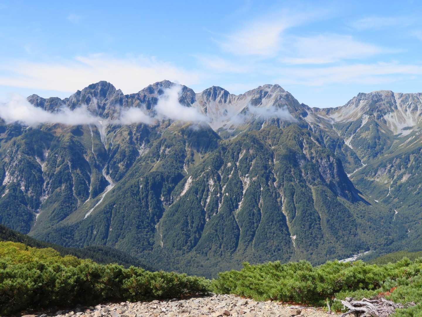 徳沢登山口-長塀山 往復コースの写真