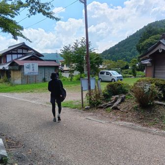 駐車場に到着しました