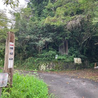 この標識を見て右に行ってしまったが間違いでした！（右に行くと車で陣見山の山頂近くまで行けるようだ）
池沿いを真っすぐ行きます