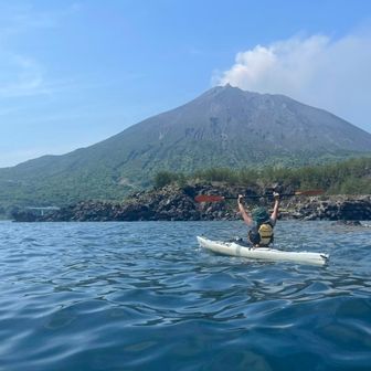 カタオカマナミ@桜島