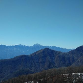 黒富士山頂手前からの眺望その３