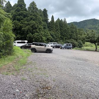 駐車場に空きができてた🈳
ほとんどみなさんピストンみたいね。
全身風呂上がり状態で絞れました💦💦