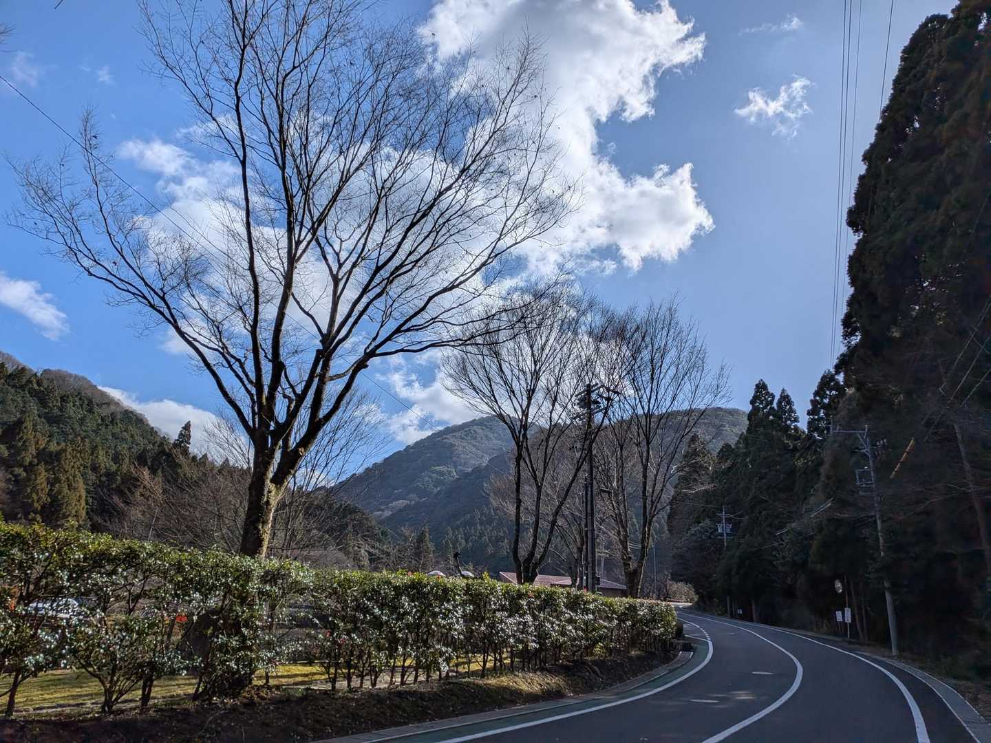 駐車場に戻ってきました🌤️