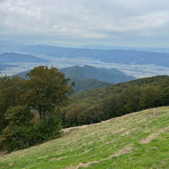下山します。