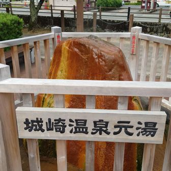元湯で温泉たまご、ただ今 鴻の湯は改装中