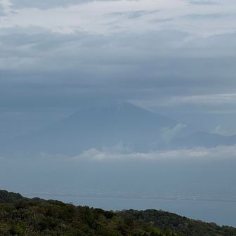 なんとか富士山。