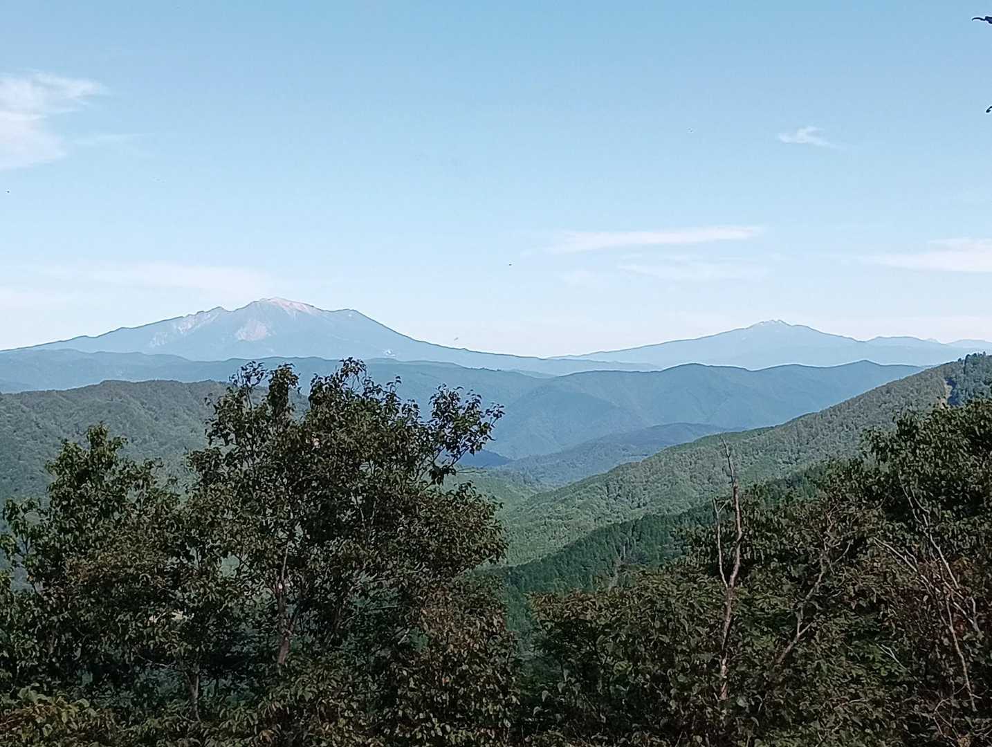 👈️御嶽山⛰️👉️乗鞍岳⛰️