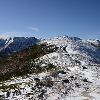 将棊ノ頭から振り返った景色