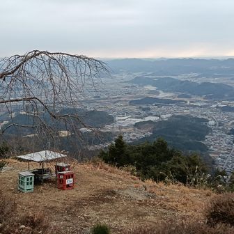 天王山も眺望良き。山頂も広々。