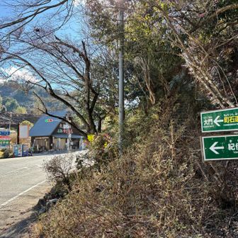 矢立峠に降りてきました〜
この左手にもお手洗いがあります🚻👍
お借りしました。

矢立茶屋の焼きもち屋さんが見えています♪
町石は70だったかな❗️気持ち的にはここから後半戦。