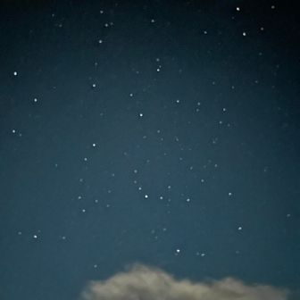 星空もキレイ