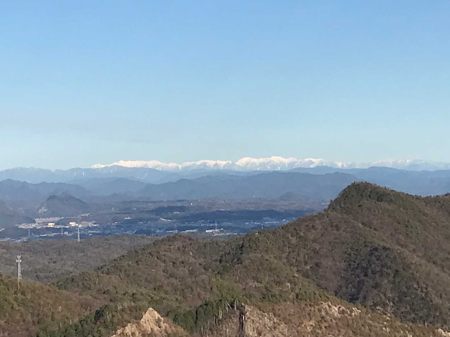 伊吹の滝登山口-各務原権現山-老洞峠-芥見権現山 往復コースの写真