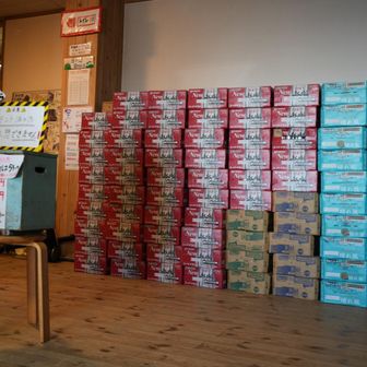 御ビール達…
休憩させて貰いました。
休憩中はトイレ行き放題、宿泊者も午前８時以降は別料金とな…。