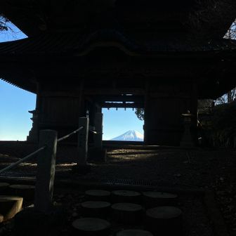 額縁富士山です〜