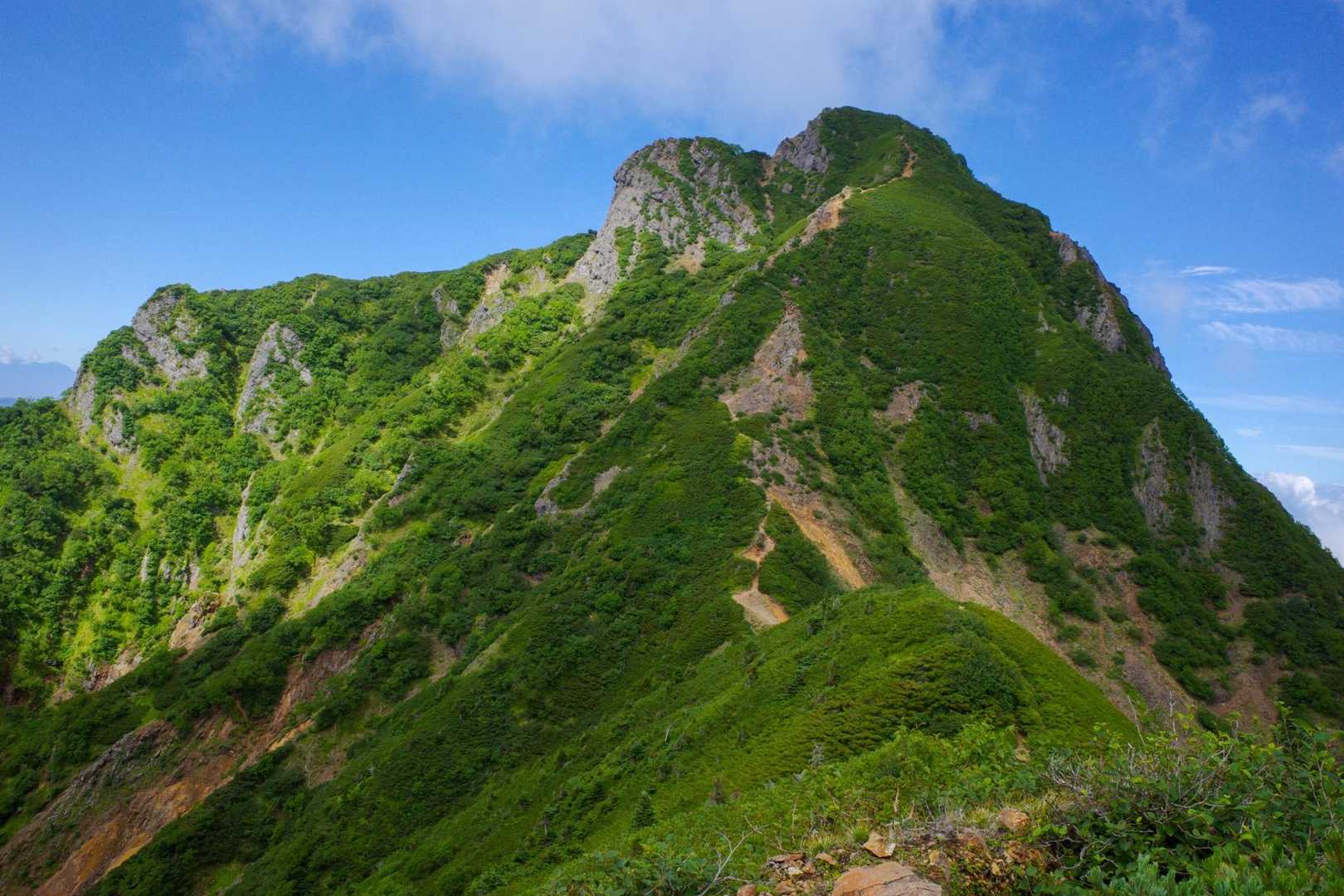 南沢-赤岳-横岳-硫黄岳-北沢 周回コースの写真