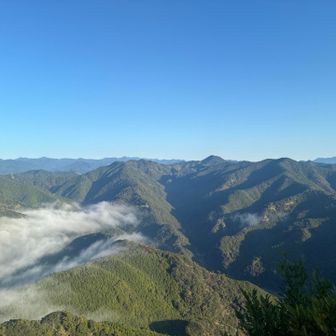 笠置山、黒山方面