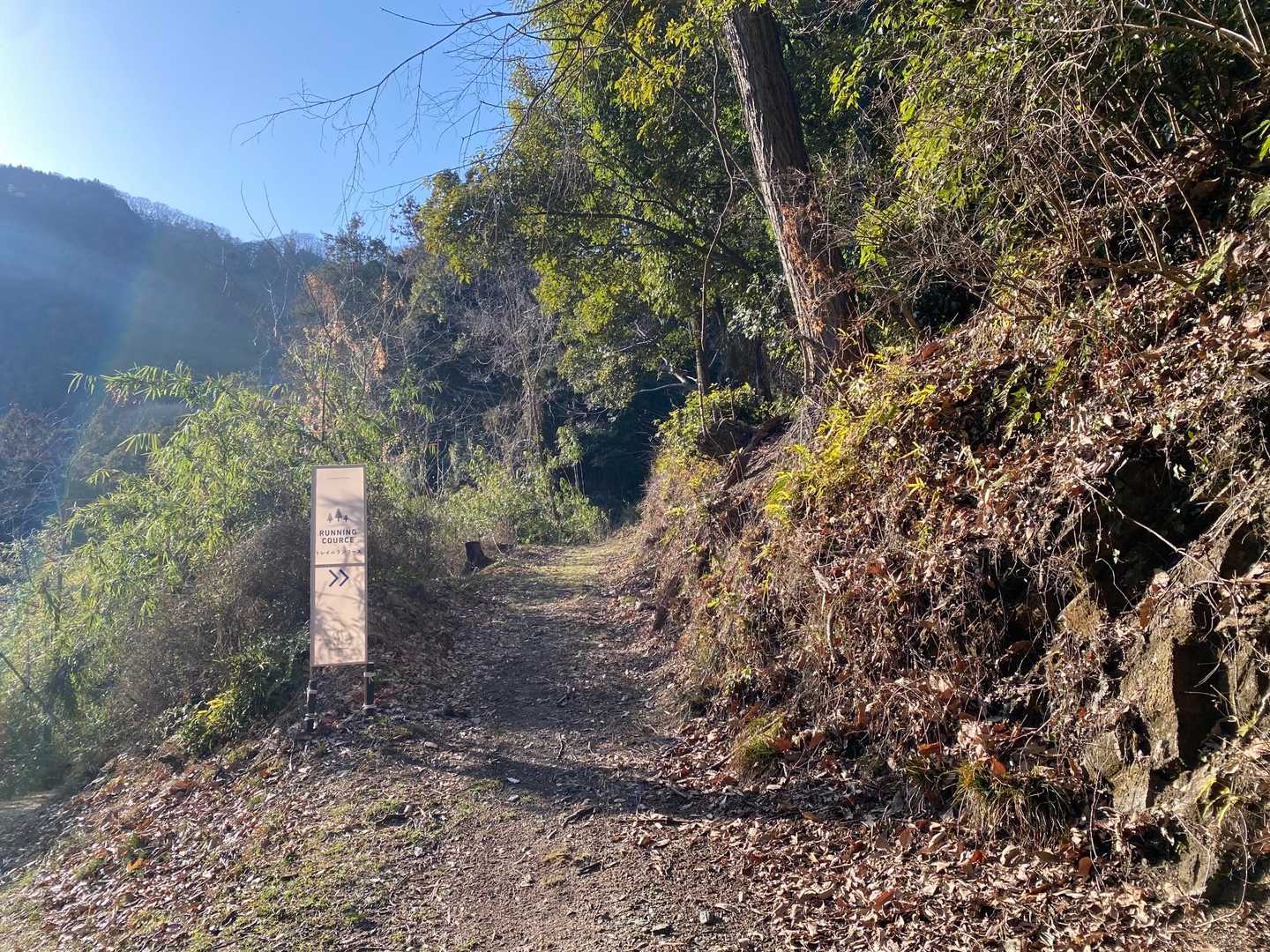 弁天山 往復コースの写真