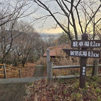 展望広場か…🚶