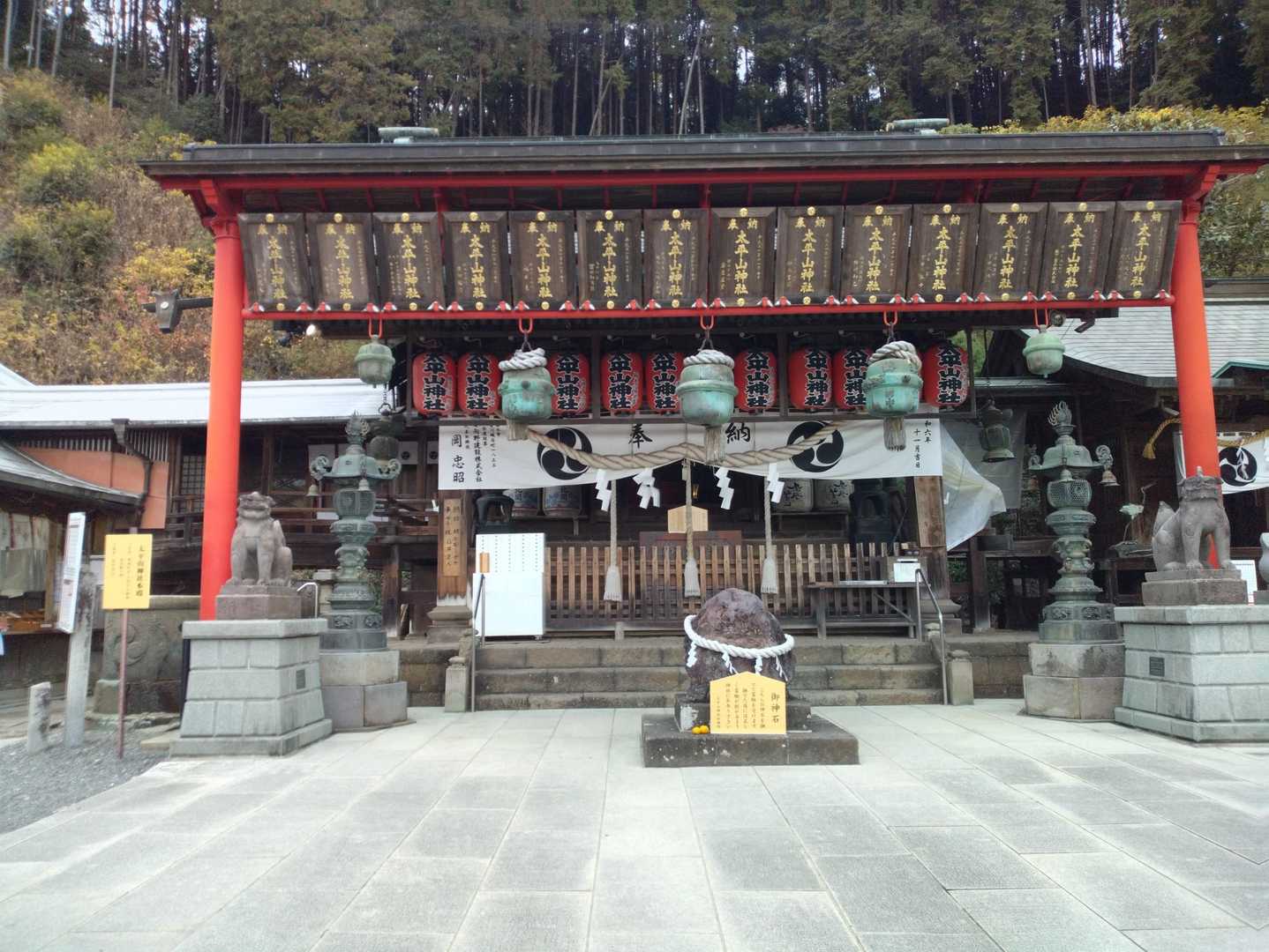 太平山表参道入口-大平山-ぐみの木峠-晃石山 往復コースの写真