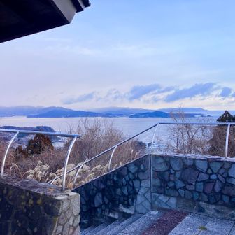 山頂からの太平洋