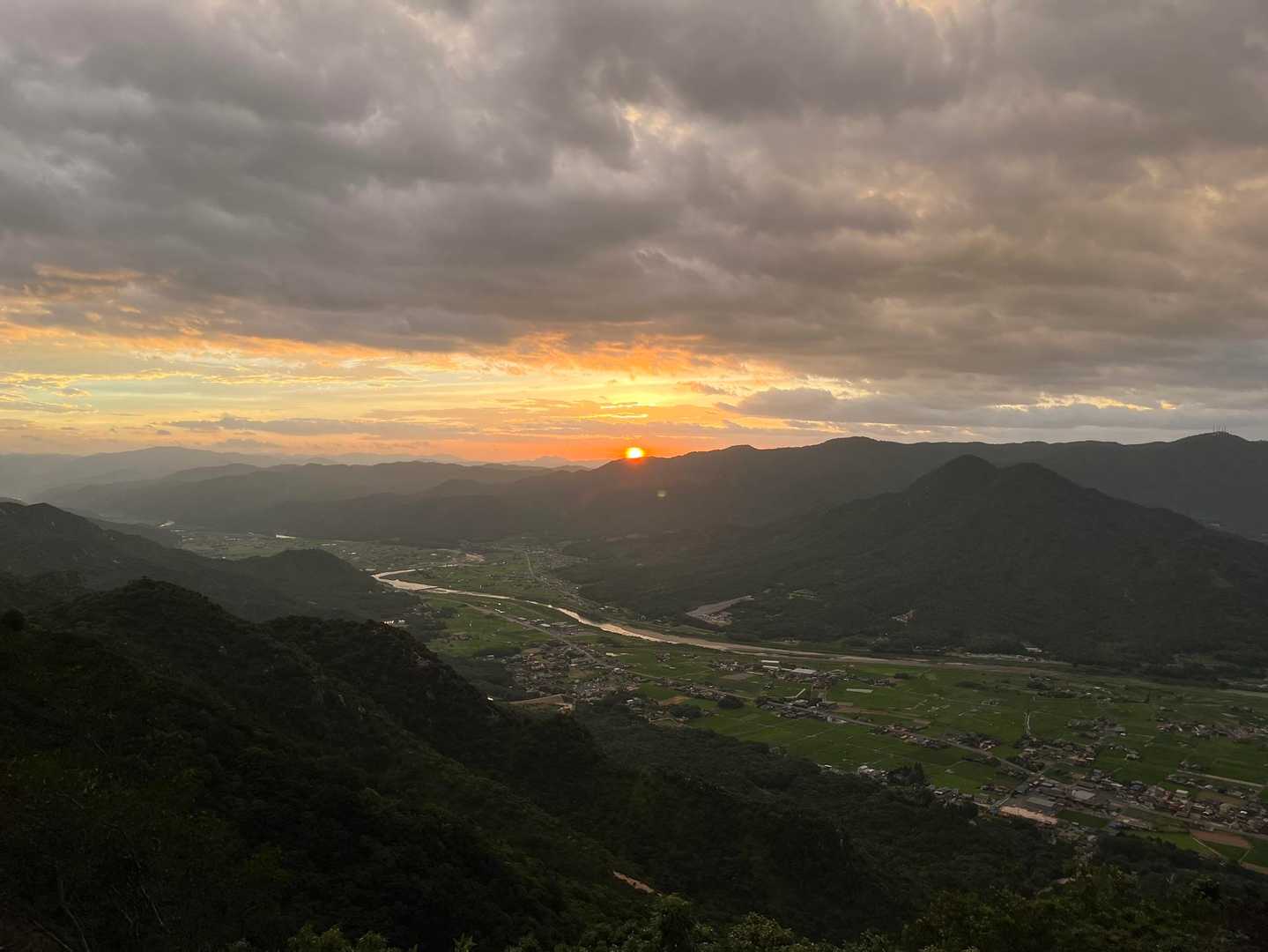 天徳寺コース-右田ヶ岳-塚原登山口 周回コースの写真
