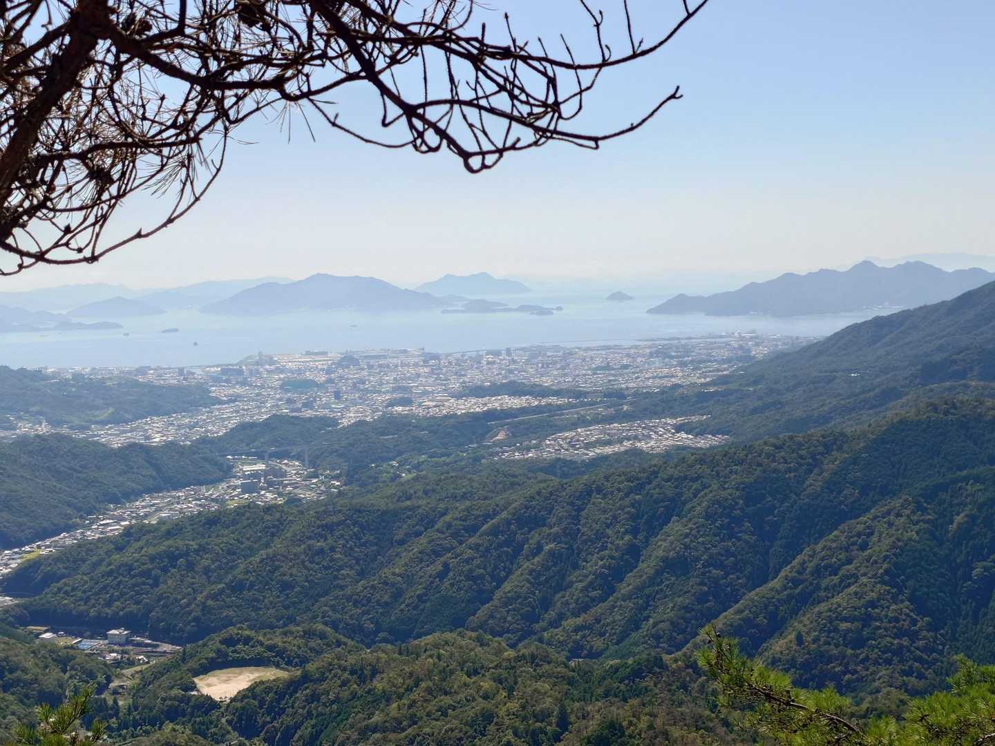 窓ヶ山西峰 往復コースの写真