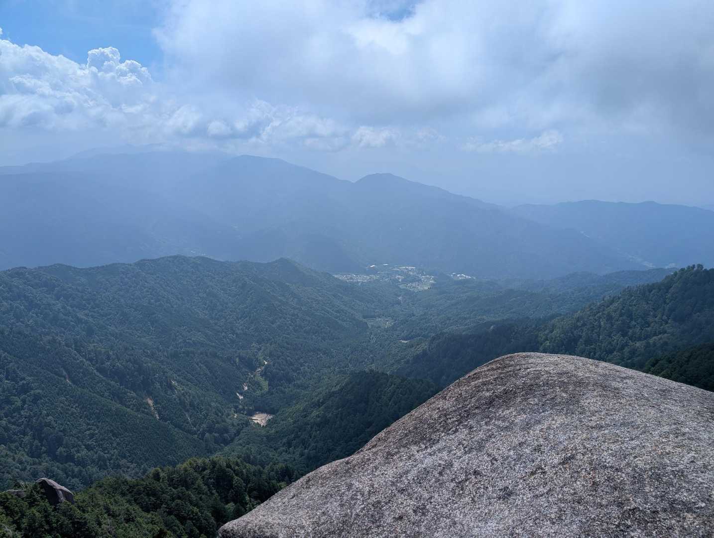 中央アルプスや恵那山も見えない🥲︎