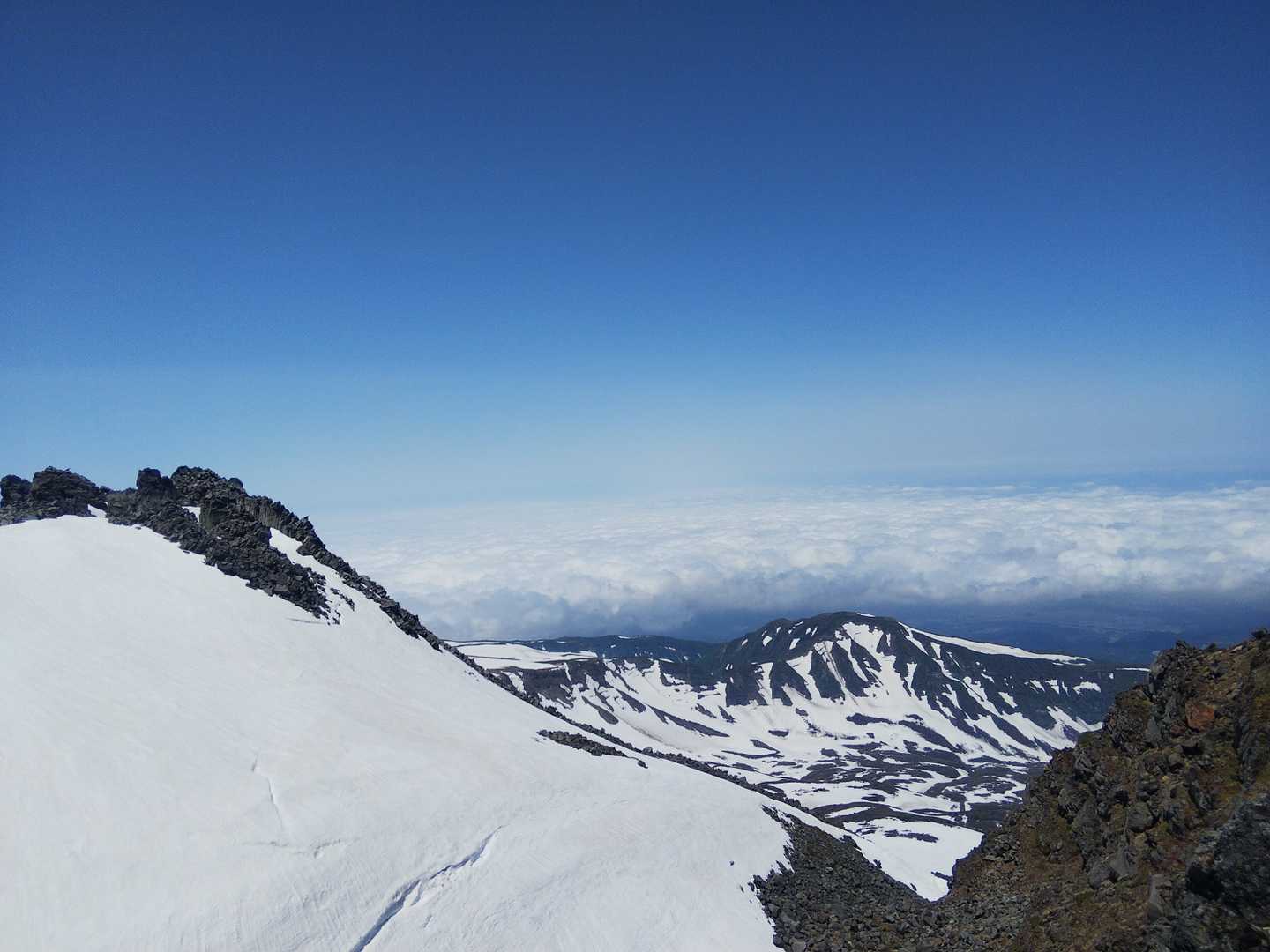 山頂から