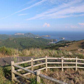 赤ハゲ山山頂から本土方向