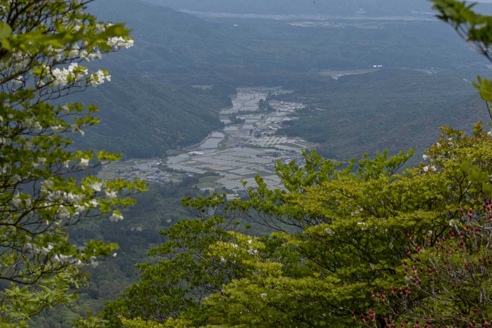 高島市鹿ヶ瀬方面
