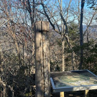 相変わらずしょぼい山頂柱でした