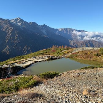 八方池まで戻ってきました