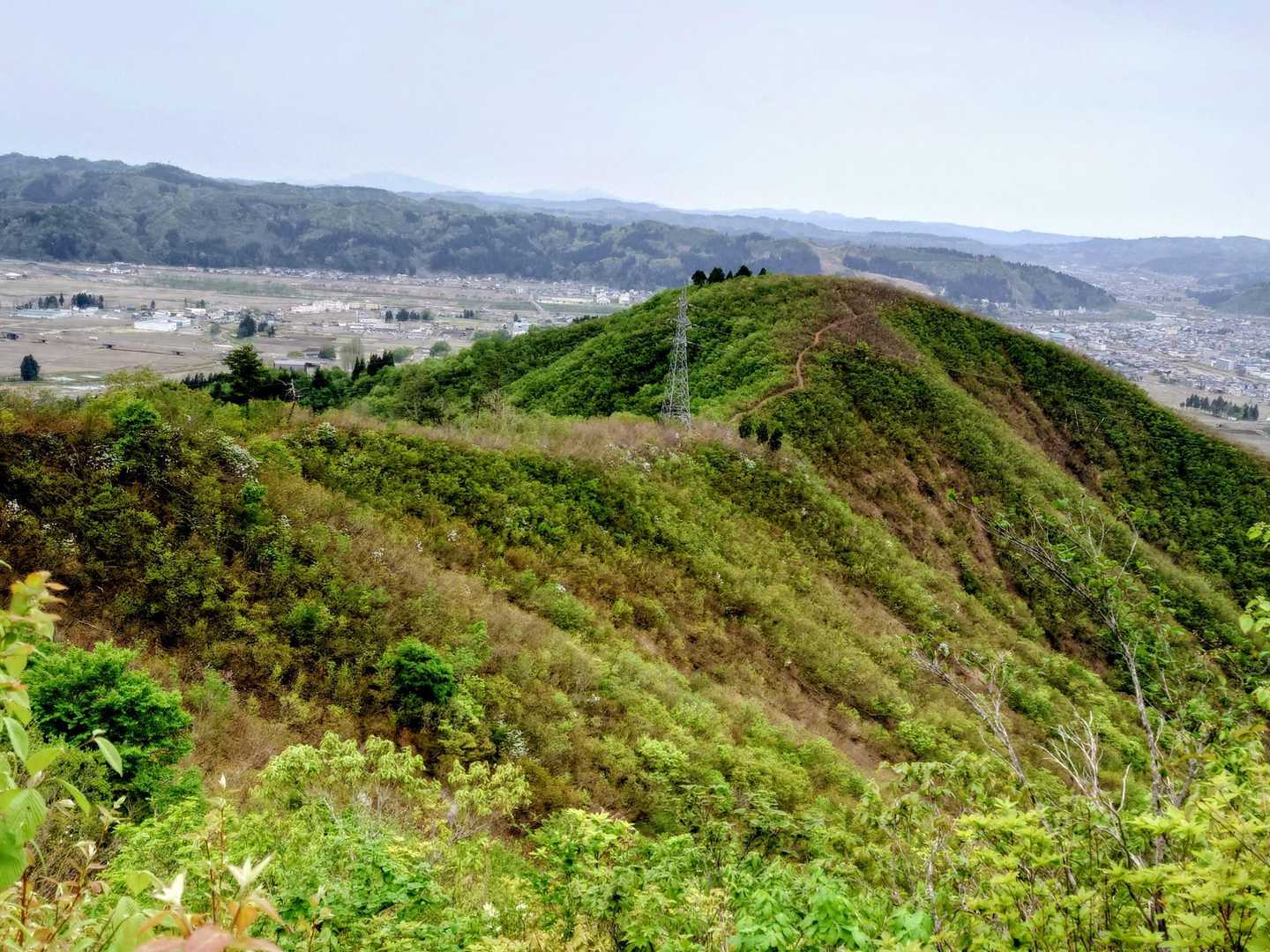稜線歩きはイイねぇ👍️