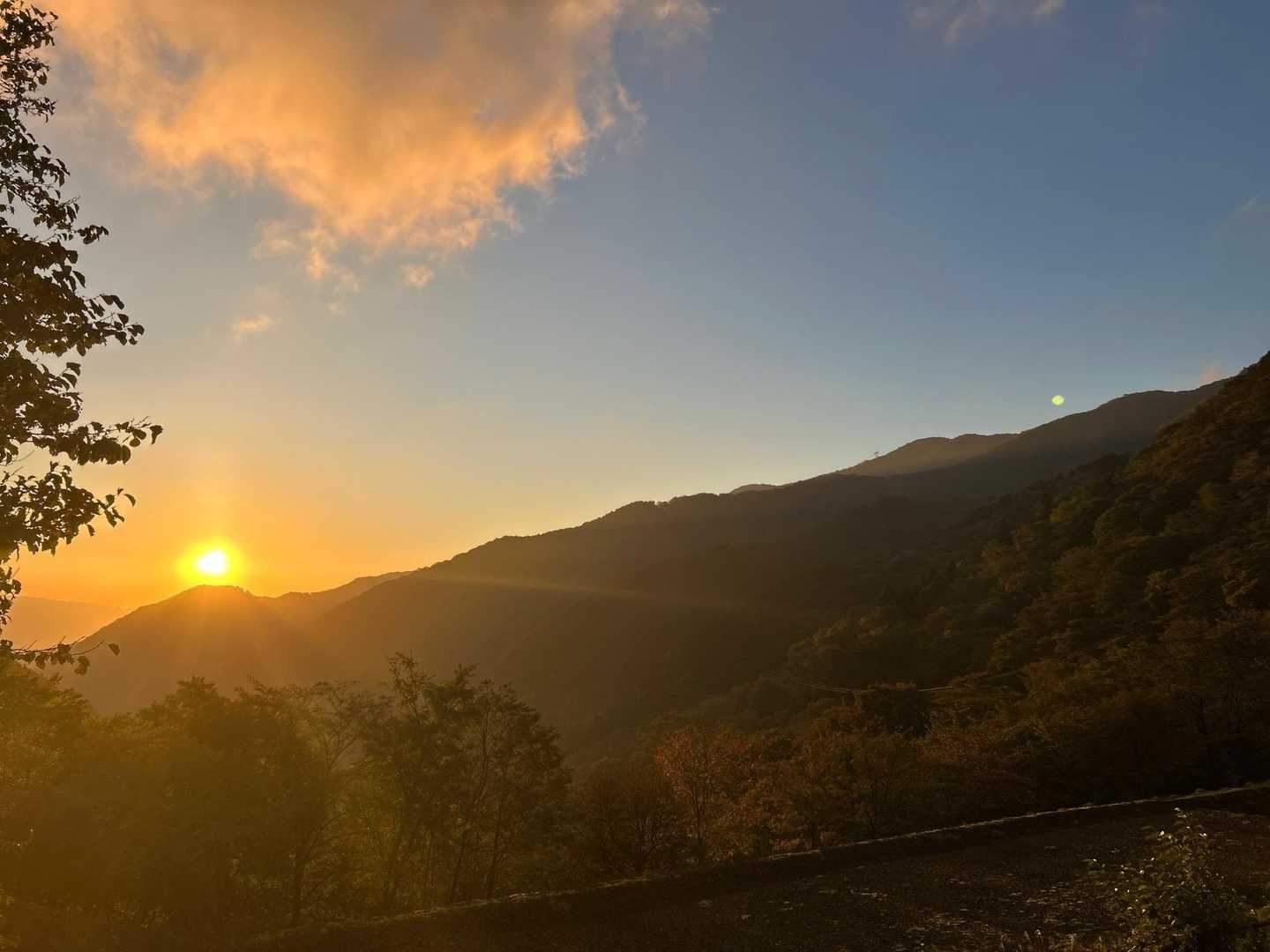 期待させる日の出🌅