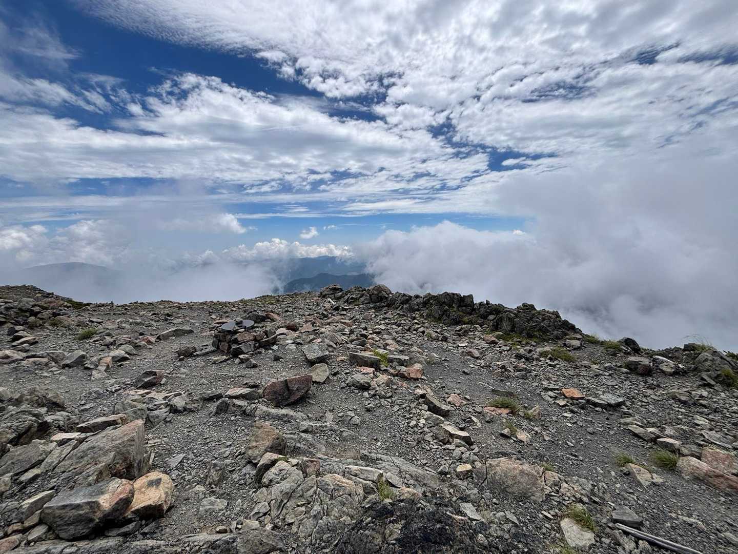 芝沢ゲート-易老渡-大木の広場-苔平-小聖岳-聖岳 往復コースの写真