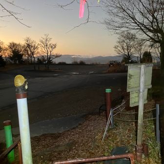 駐車場まで戻ってきました